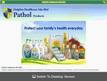 Tablet Screenshot of dolphinhealthcare.com
